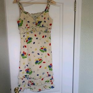 Odille Pale floral sundress